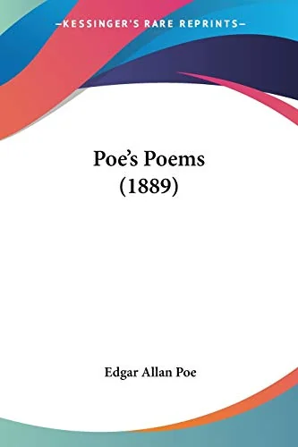 Poe's Poems (1889) — photo 2