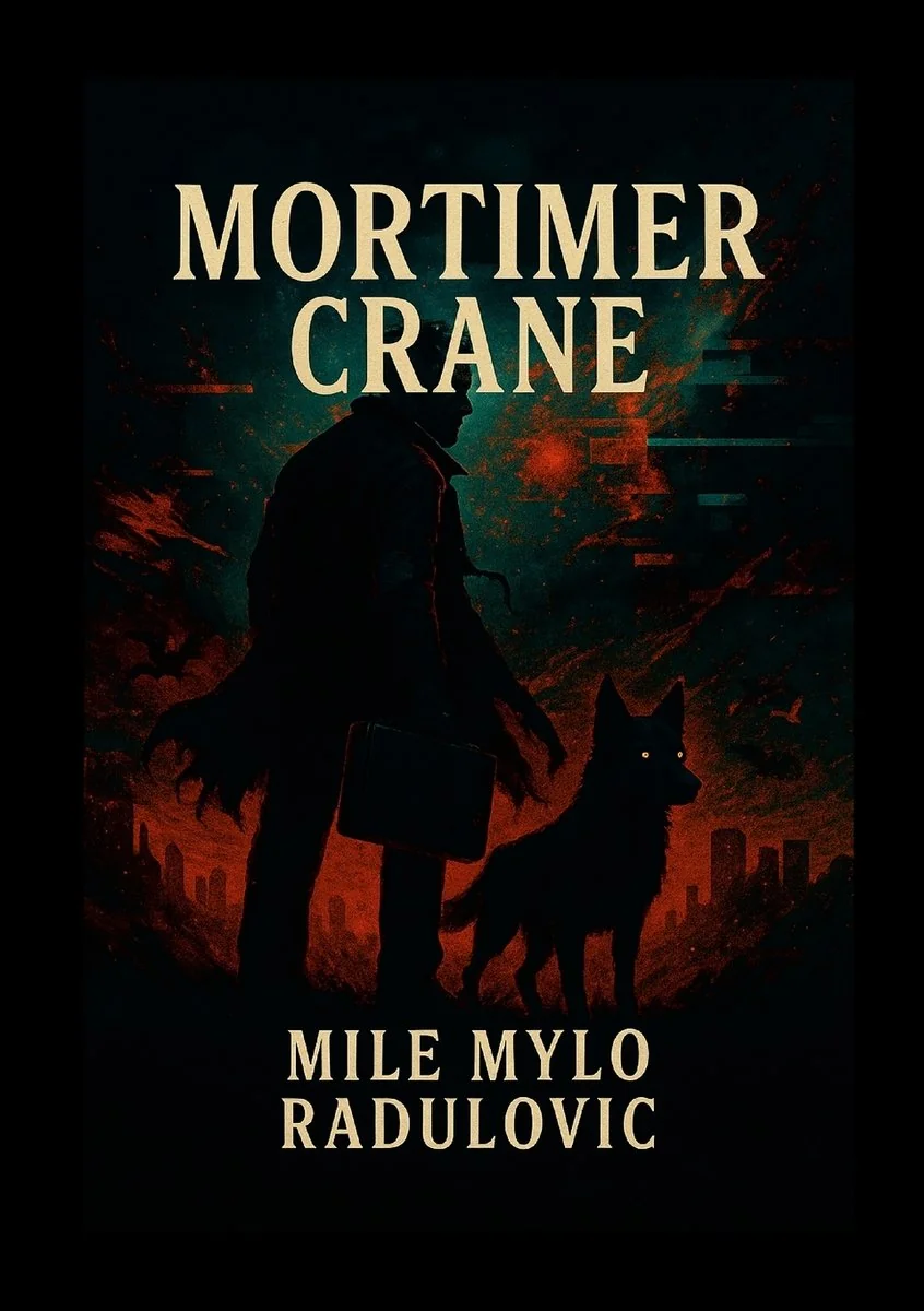Mortimer Crane: What do you do when the universe breaks? If you're Mortimer Crane, you grab a dog, dodge a demon, and hope the angels aren't cats. — photo 2