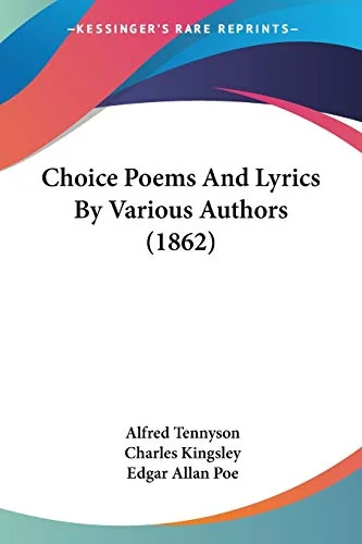 Choice Poems And Lyrics By Various Authors (1862) — photo 2