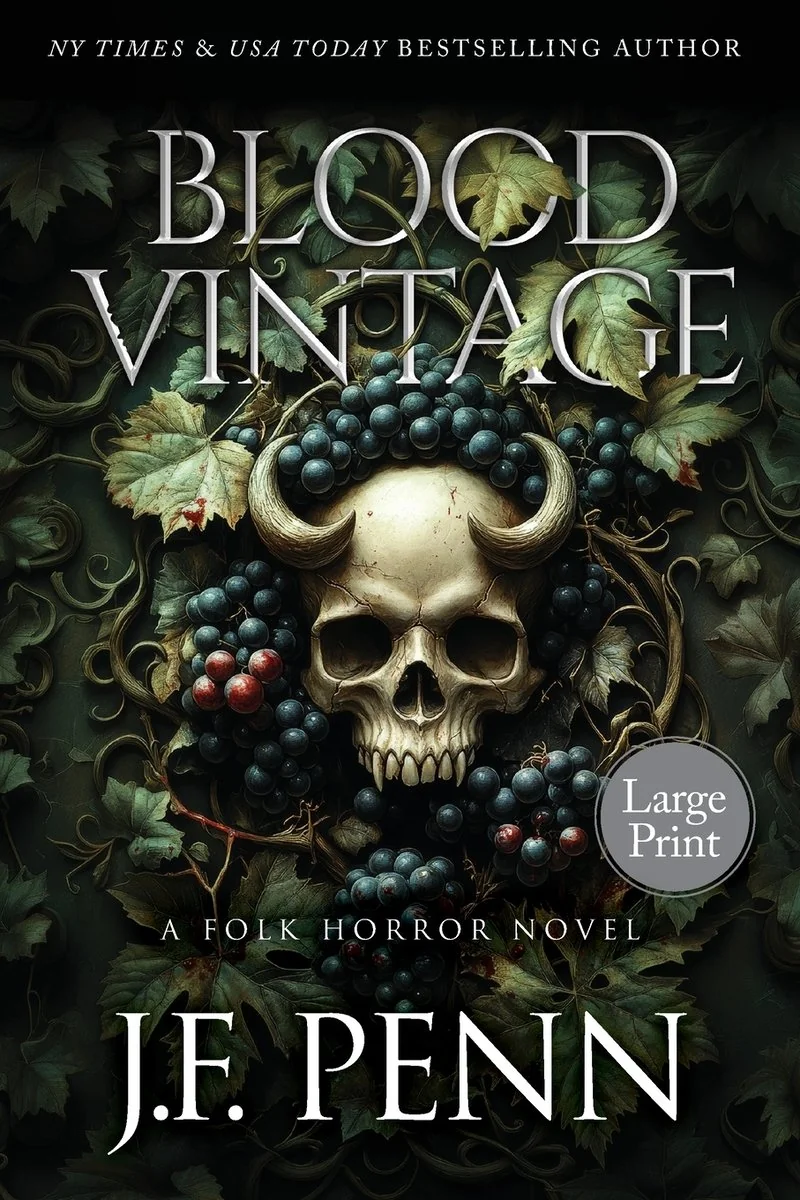Blood Vintage Large Print: A Folk Horror Novel — photo 2