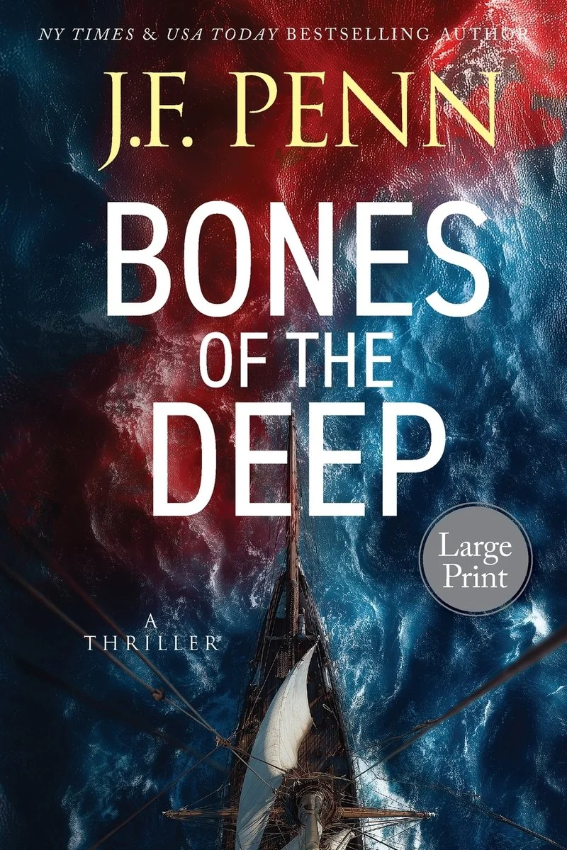 Bones of the Deep Large Print: A Thriller — photo 2