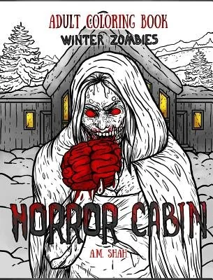 Adult Coloring Book Horror Cabin: Winter Zombies — photo 2
