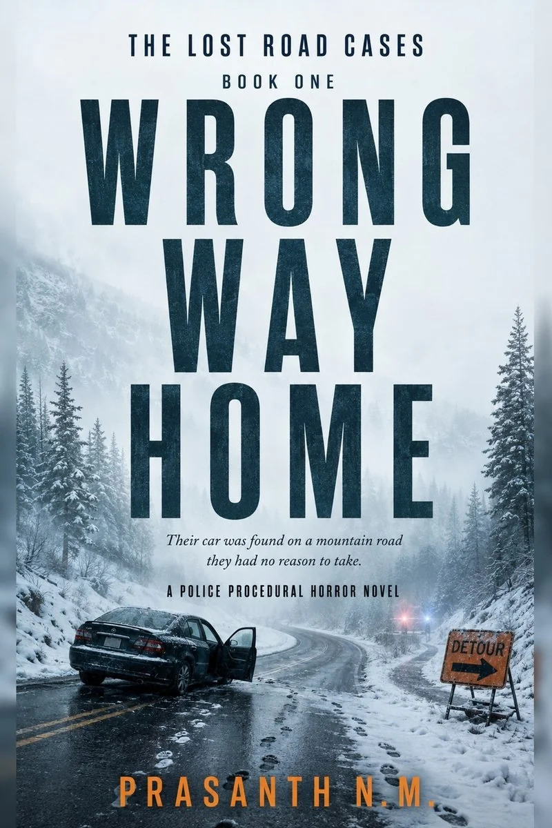 Wrong Way Home ( Book One of the Lost Road Cases): Their car was found on a mountain road they had no reason to take. (A Police Procedural Horror Nove — photo 2