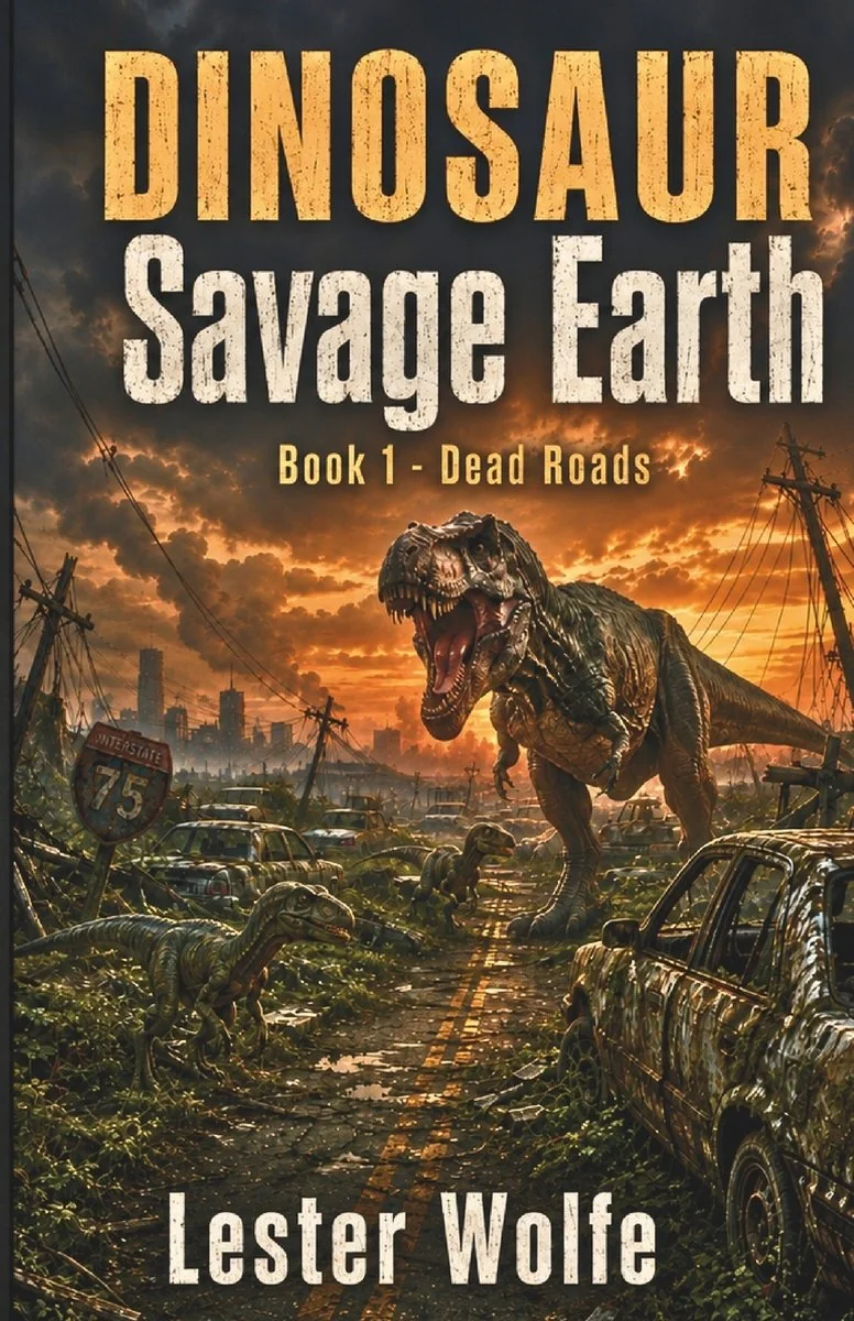 DINOSAUR Savage Earth - Book 1 - Dead Roads: A Post Apocalyptic Survival Action Thriller — photo 2