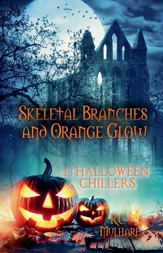 Skeletal Branches and Orange Glow — photo 2