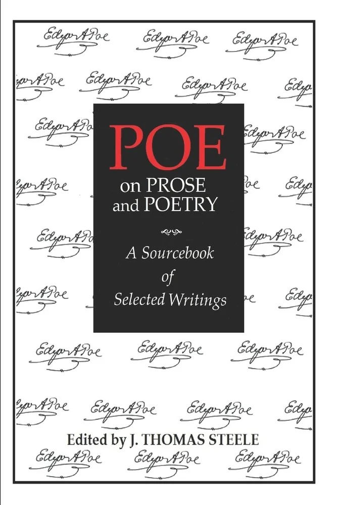 Poe on Prose and Poetry: A Sourcebook of Selected Writings — photo 2