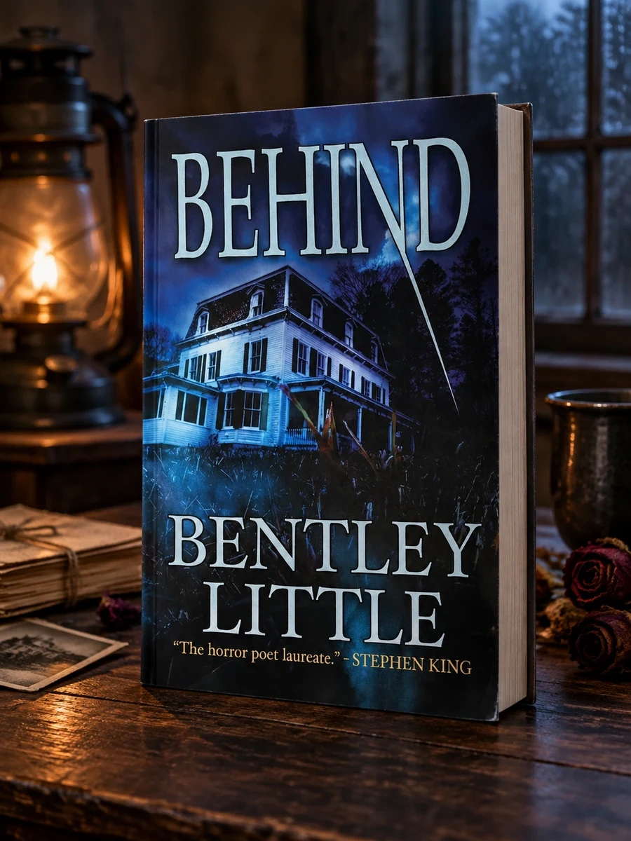 Behind