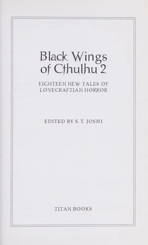 Black Wings of Cthulhu (Volume Two): Tales of Lovecraftian Horror