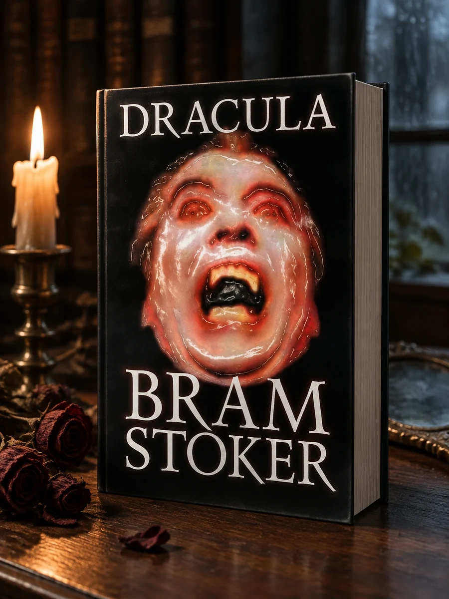 Dracula by Bram Stoker, Fiction, Classics, Horror