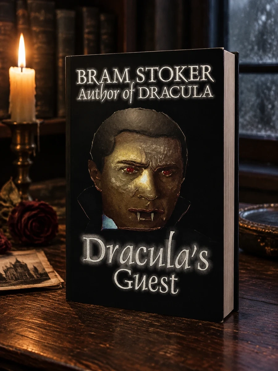 Cover of Dracula's Guest by Bram Stoker, Fiction, Horror, Short Stories