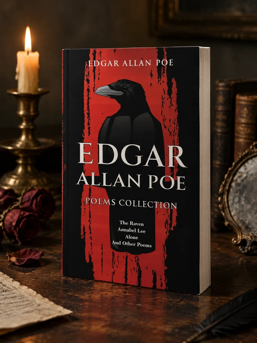 Edgar Allan Poe Poems Collection: The Raven, Annabel Lee, Alone and Other Poems