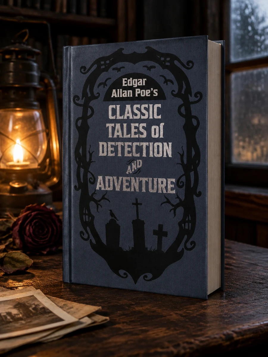 Cover of Edgar Allan Poe's Classic Tales of Detection & Adventure