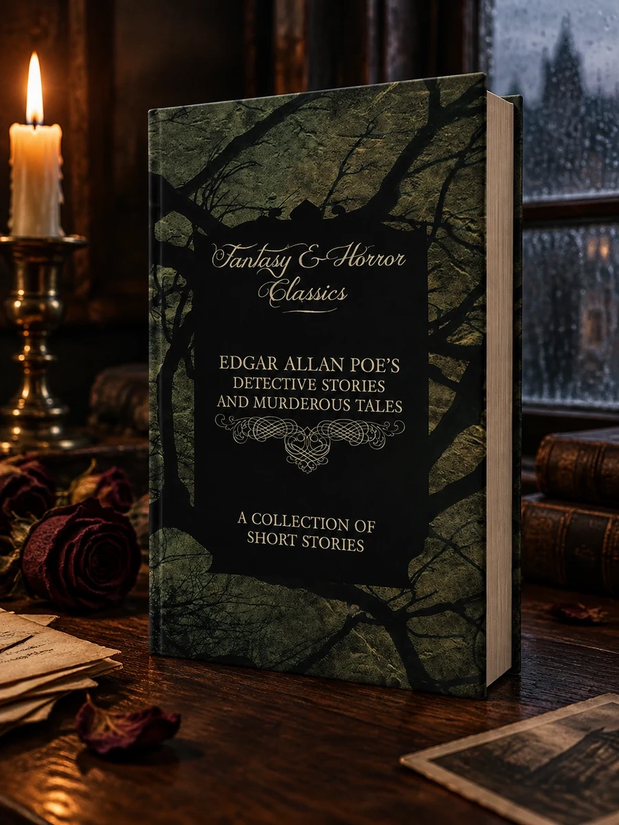 Edgar Allan Poe's Detective Stories and Murderous Tales - A Collection of Short Stories (Fantasy and Horror Classics)
