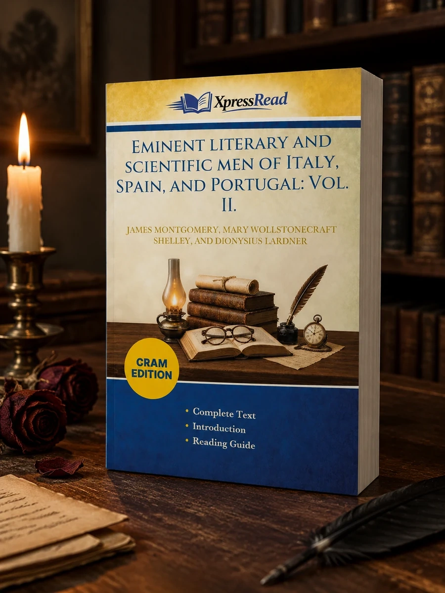 Cover of Eminent Literary and Scientific Men of Italy, Spain, and Portugal: Vol. II. (Cram Edition)