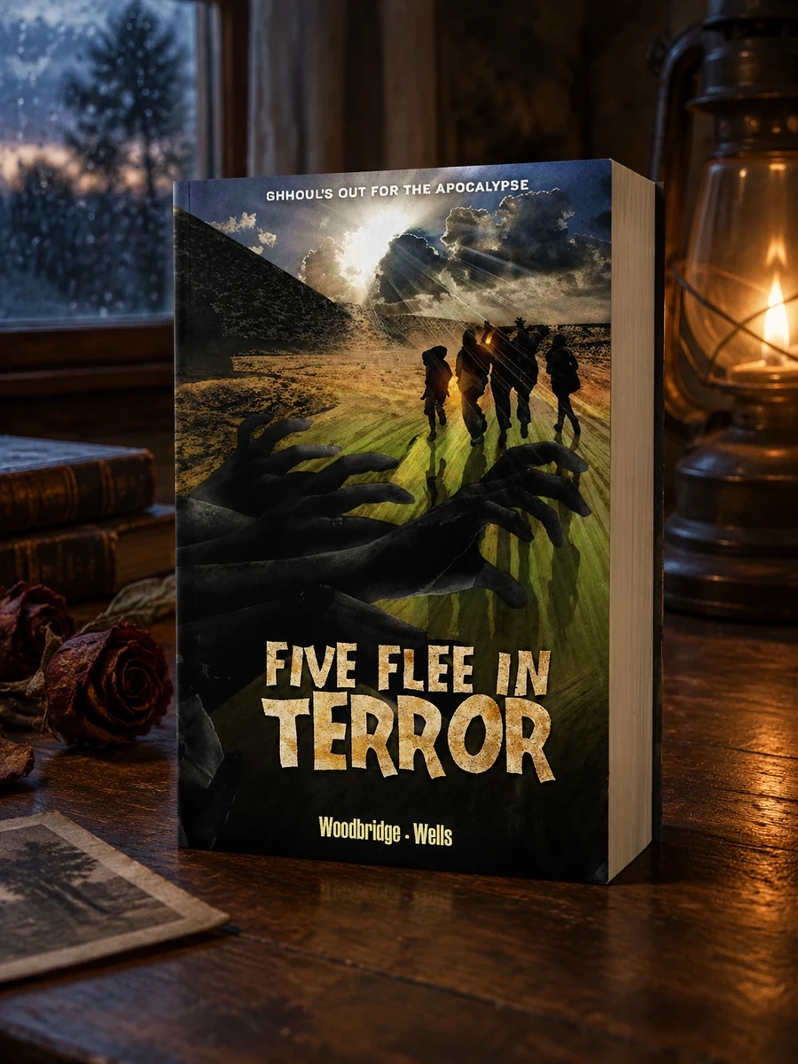 Five Flee in Terror