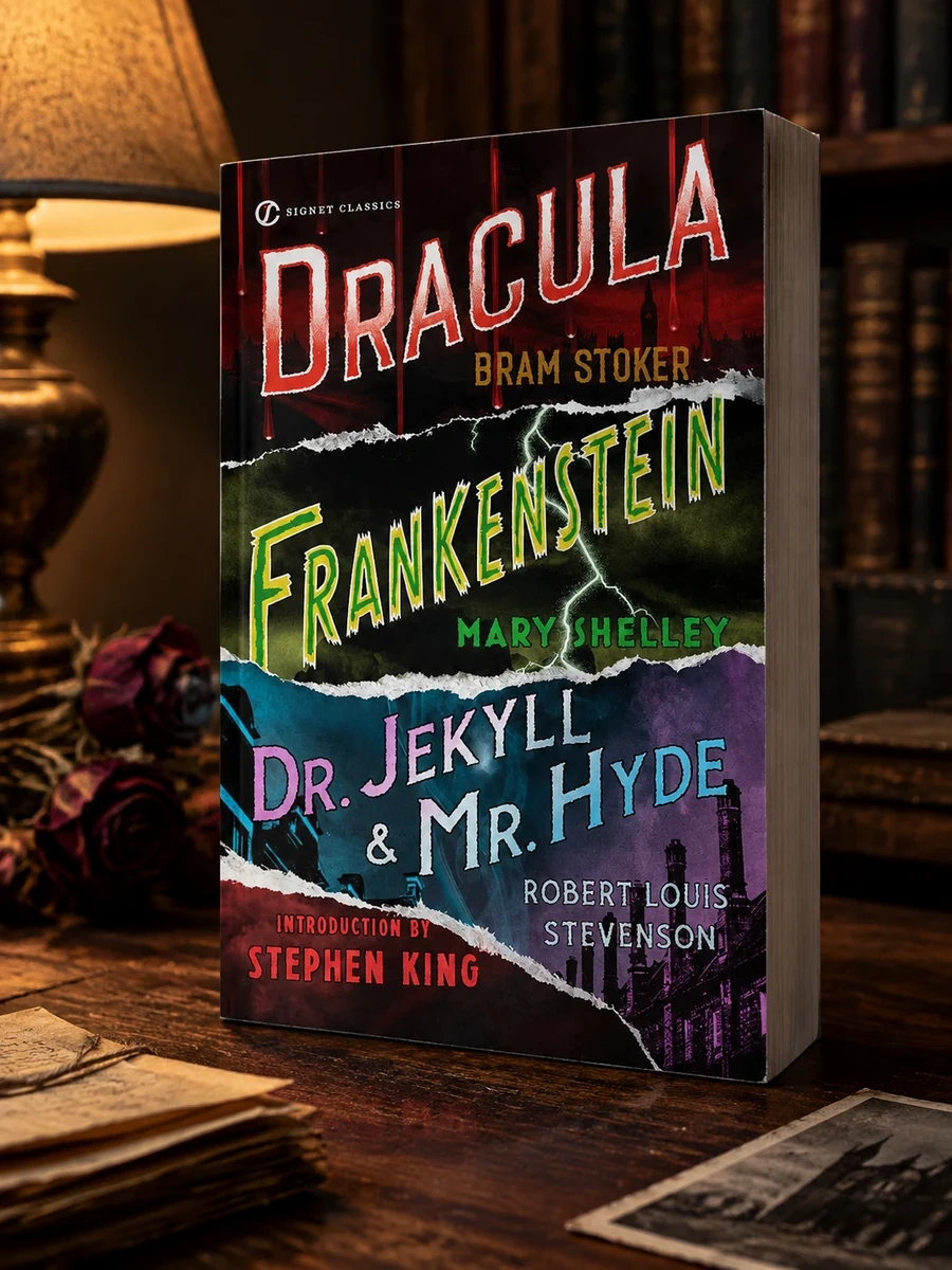 Frankenstein, Dracula, Dr. Jekyll and Mr. Hyde
