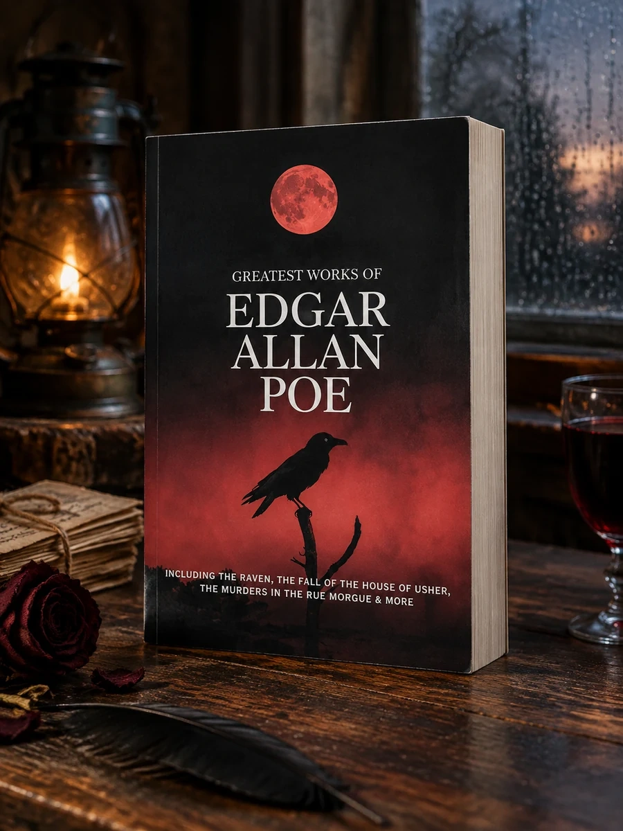 Greatest Works of Edgar Allan Poe - Including The Raven, The Fall of the House of Usher, The Murders in the Rue Morgue and more (Grapevine Edition)