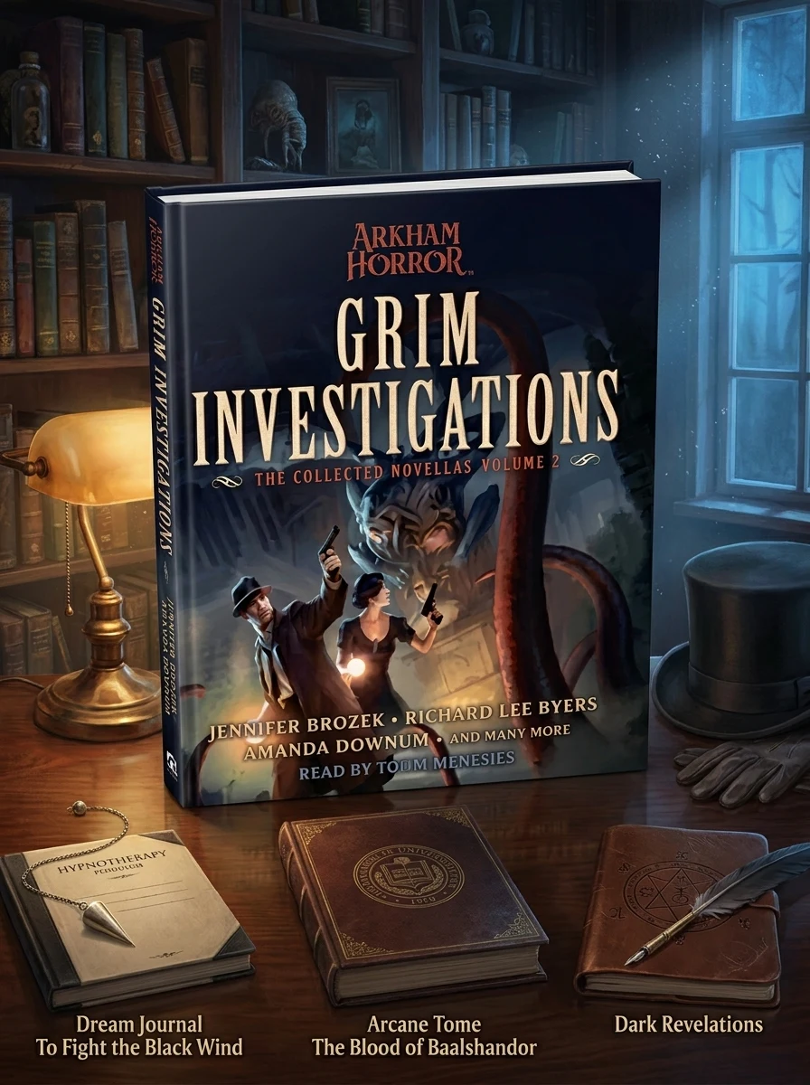Grim Investigations: Arkham Horror: The Collected Novellas, Volume II