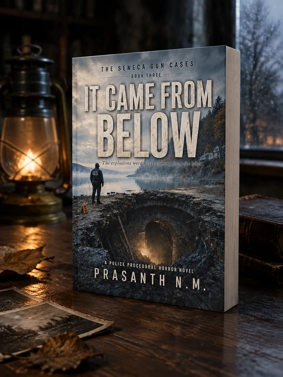 It Came from Below (Book Three of the Seneca Gun Cases): The explosions were never coming from the lake. (A Police Procedural Horror Novel)