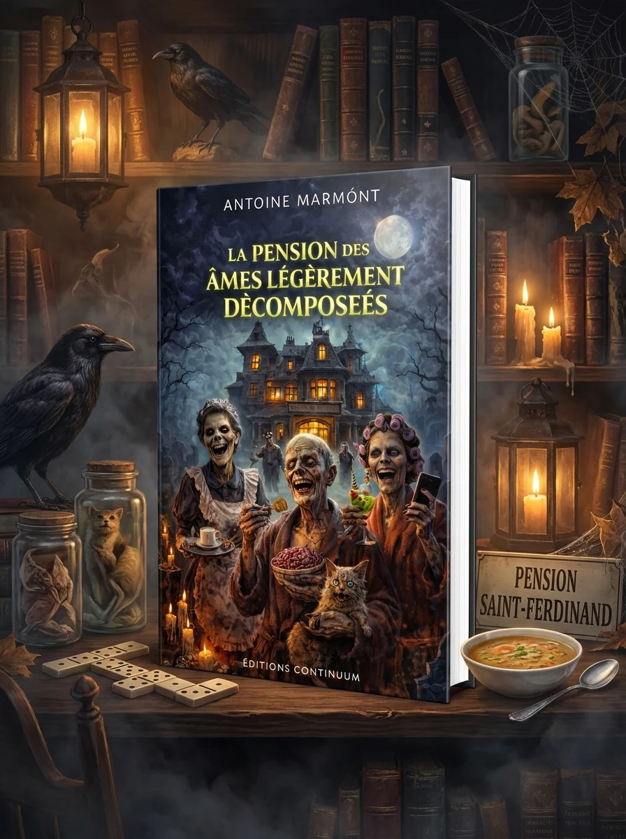 La Pension des Ames Legerement Decomposees: Horreur gothique: A la Pension, la tendresse conserve mieux que le froid.
