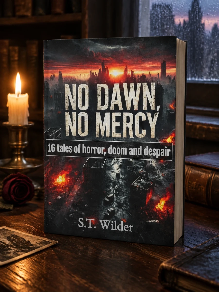 No dawn, no mercy: 16 tales of horror, doom and despair