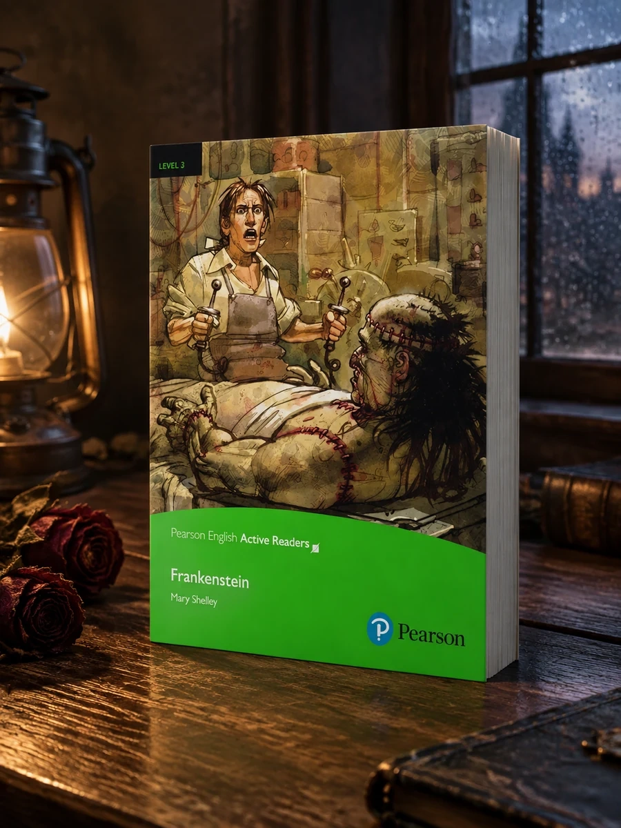 Pearl3: Frankenstein Book with eBook and Audio