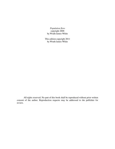 Population Zero — Horror Fiction