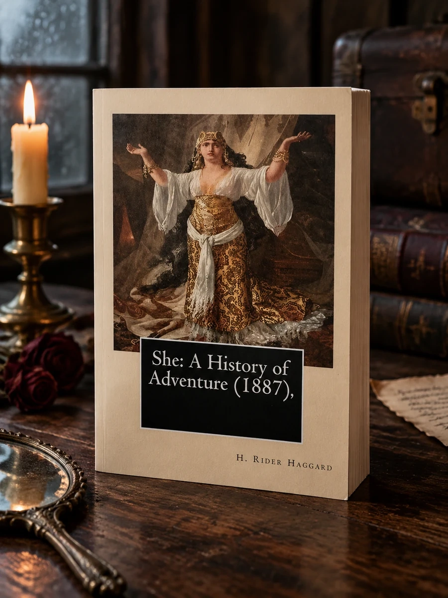 She: A History of Adventure (1887).By: H. Rider Haggard: Fantasy, Adventure, Romance, Gothic Novel
