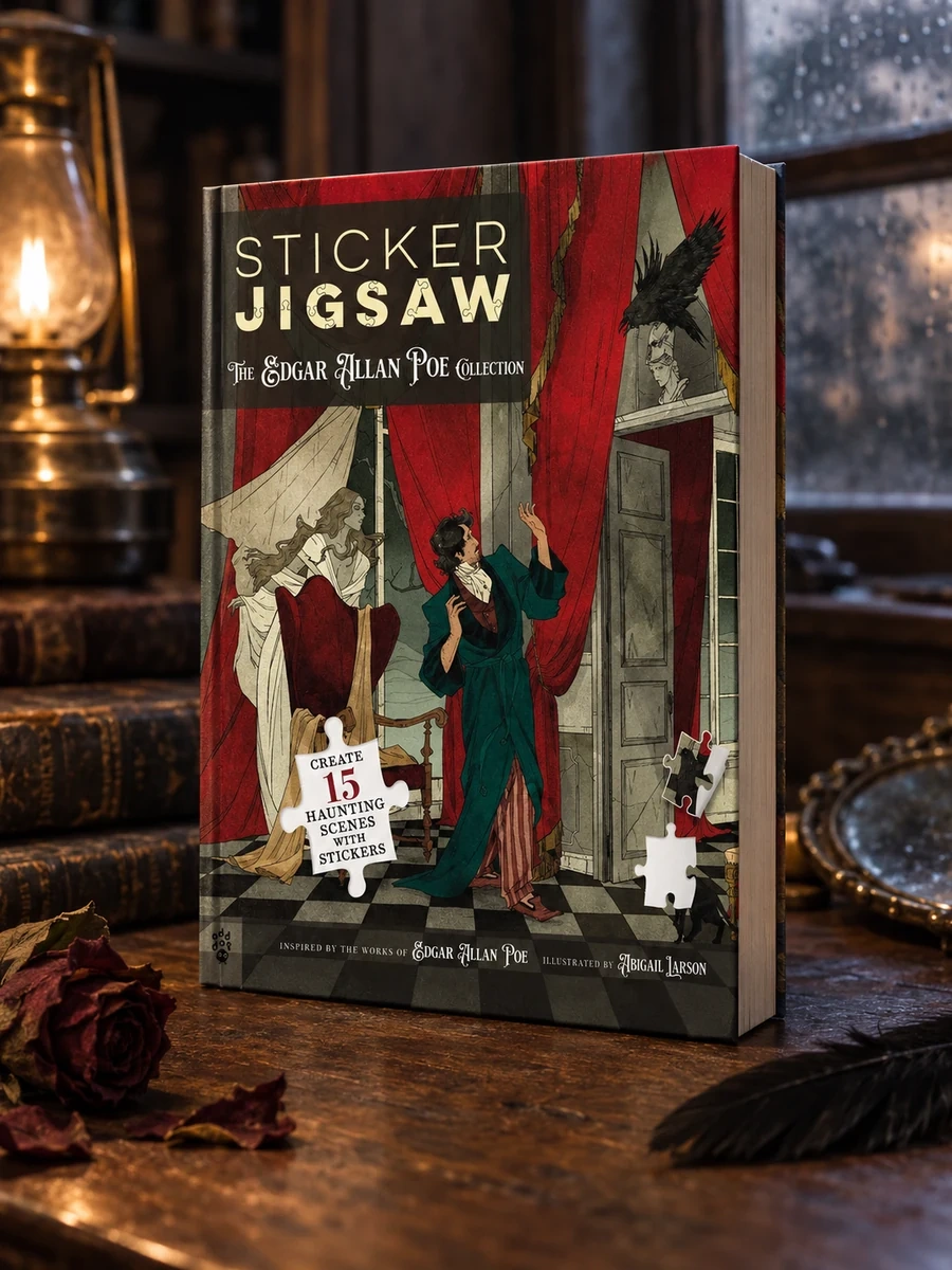 Sticker Jigsaw: The Edgar Allan Poe Collection