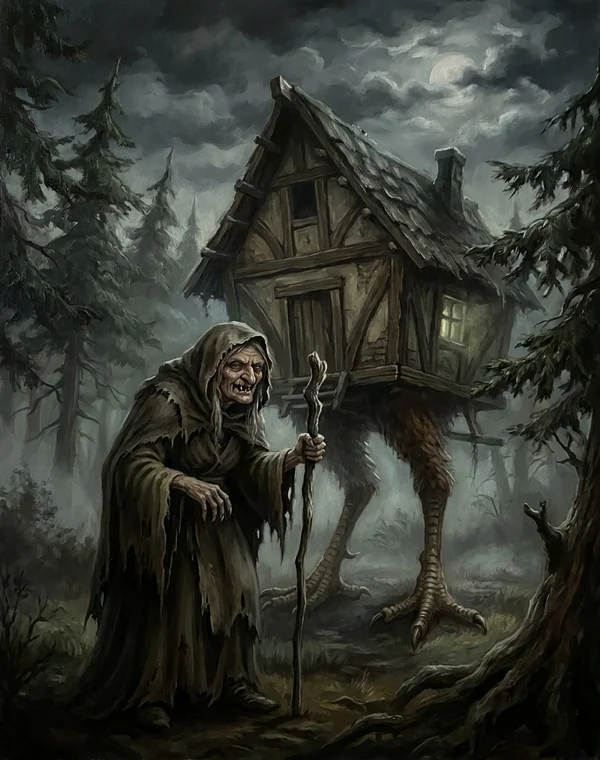 Baba Yaga in horror fiction