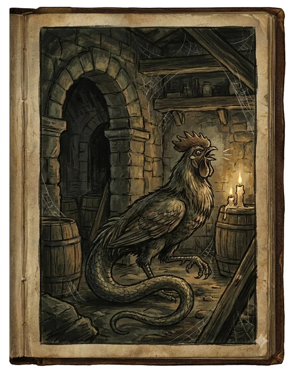 Cockatrice in horror fiction