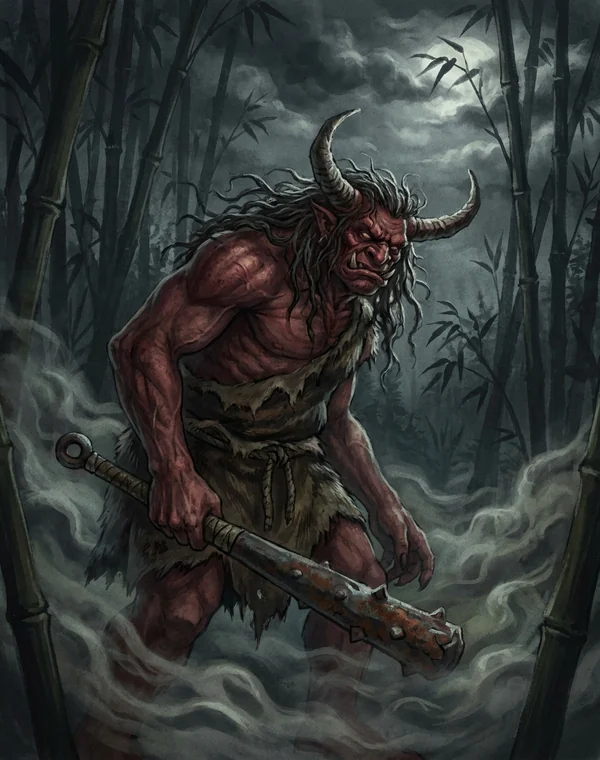 Oni in horror fiction