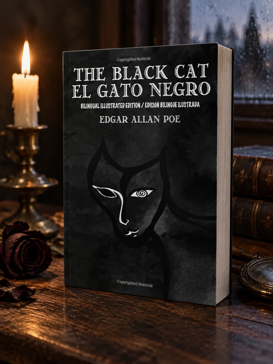 The Black Cat/El Gato Negro Bilingual Edition: (Spanish and English Edition)