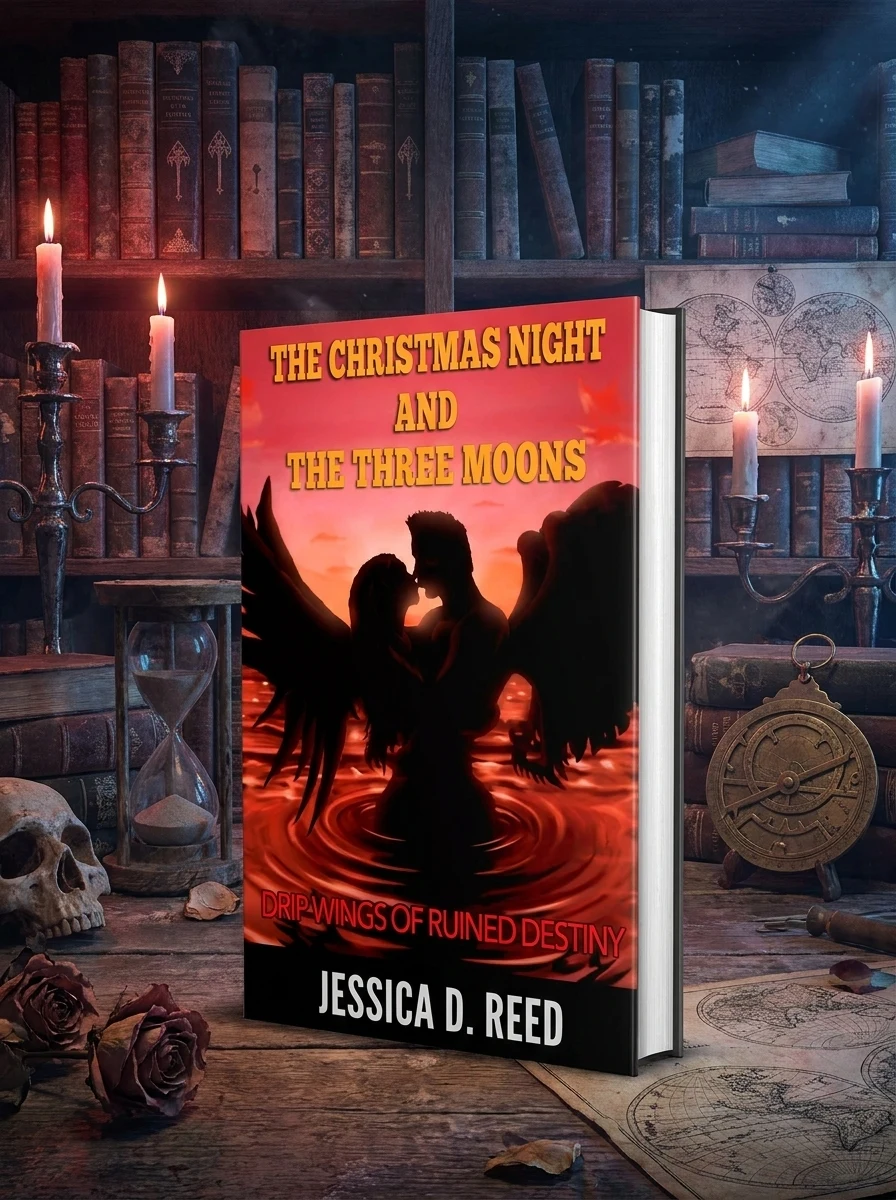 The Christmas night and the three moons Book 2: Drip Wings of ruined destiny: (Paranormal Romance) (Science fiction and fantasy) (Horror)