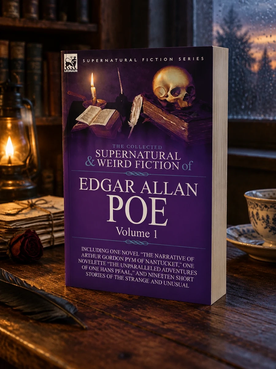 The Collected Supernatural and Weird Fiction of Edgar Allan Poe-Volume 1: Including One Novel the Narrative of Arthur Gordon Pym of Nantucket, One N