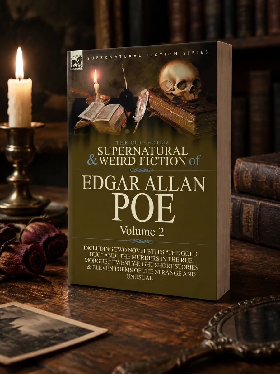The Collected Supernatural and Weird Fiction of Edgar Allan Poe-Volume 2: Including Two Novelettes the Gold-Bug and the Murders in the Rue Morgue,