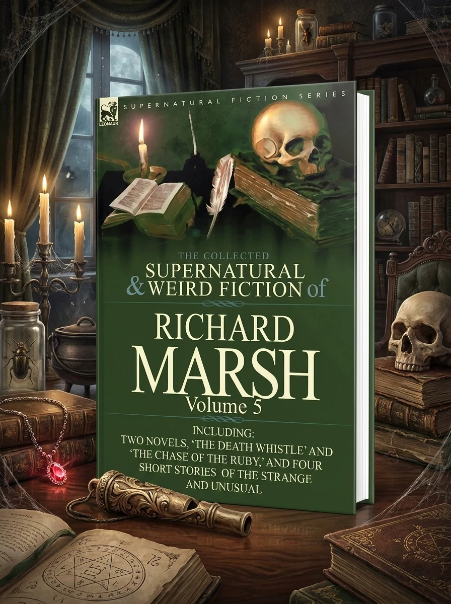 The Collected Supernatural and Weird Fiction of Richard Marsh: Volume 5-Including Two Novels, 'The Death Whistle' and 'The Chase of the Ruby, ' and Fo
