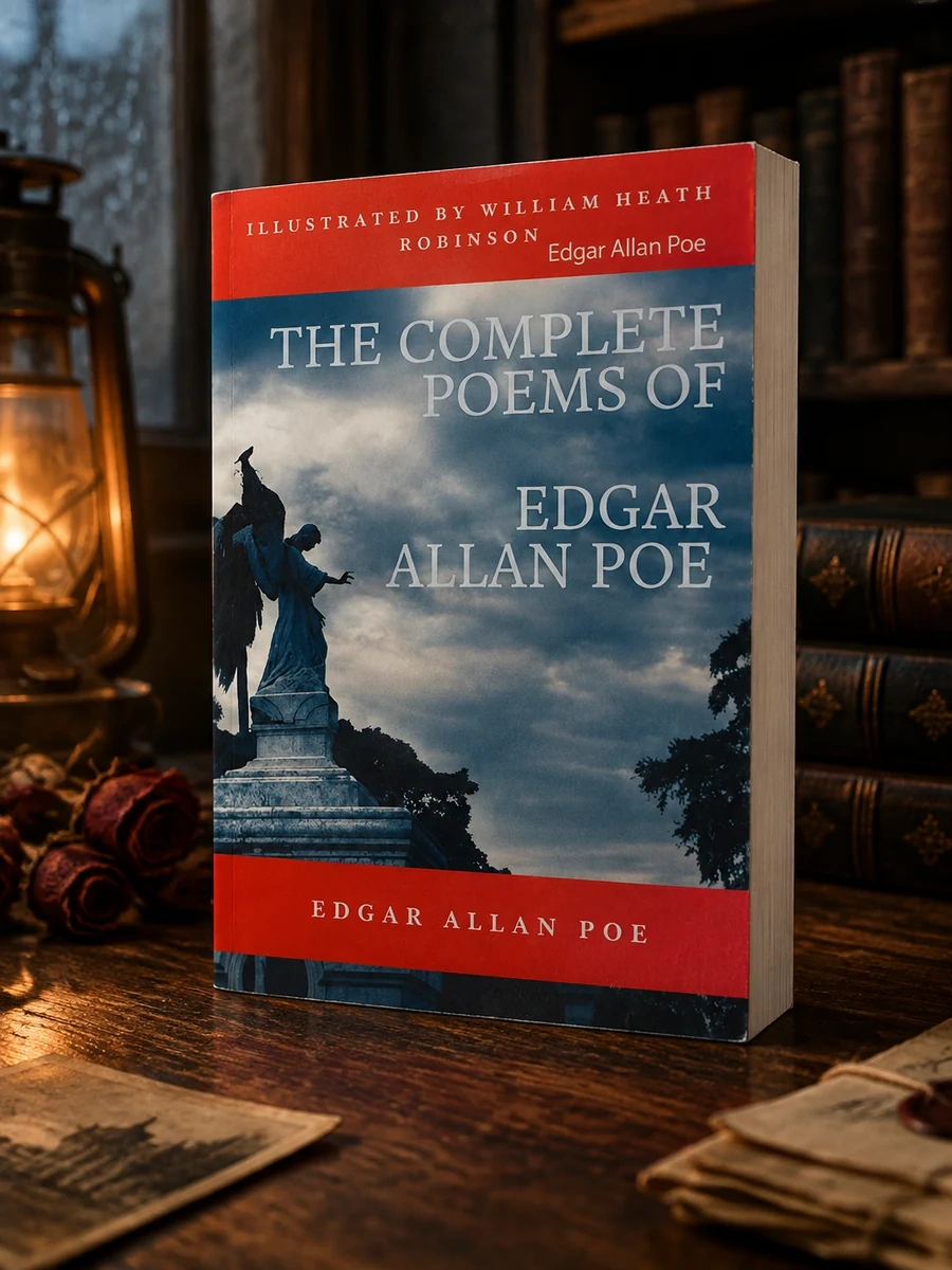 The Complete Poems of Edgar Allan Poe Illustrated by William Heath Robinson: Poetical Works and Poetry (unabridged versions)