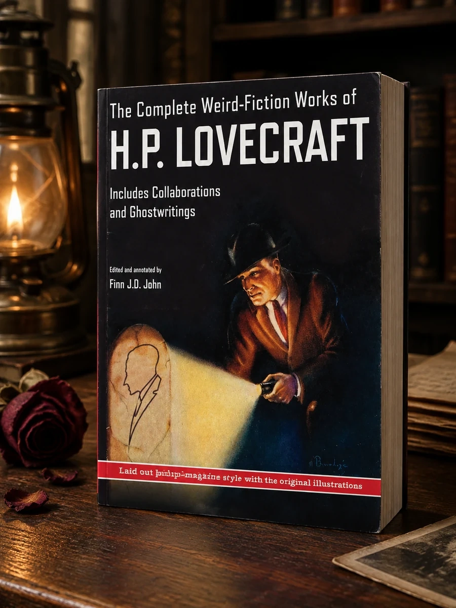 The Complete Weird-Fiction Works of H.P. Lovecraft: Includes Collaborations and Ghostwritings; With Original Pulp-Magazine Art