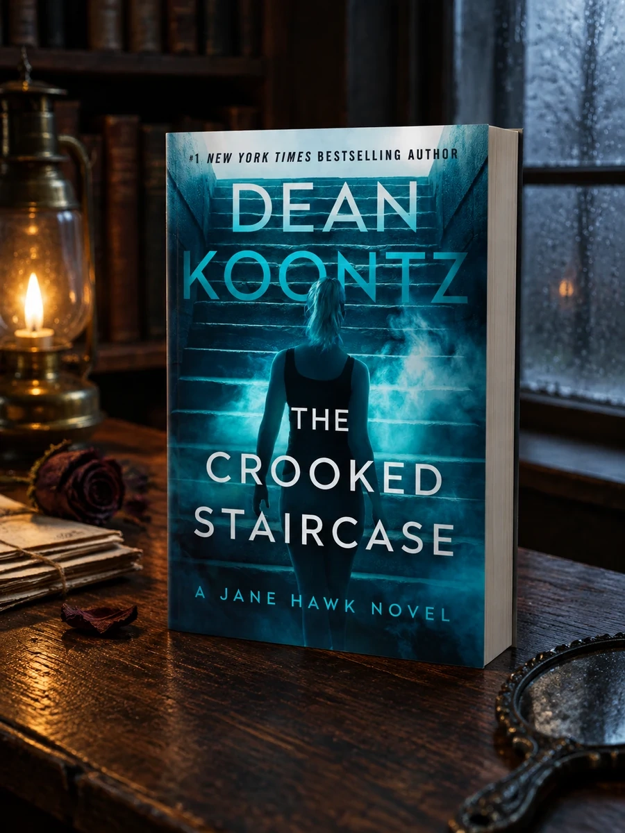 Cover of The Crooked Staircase: A Jane Hawk Novel