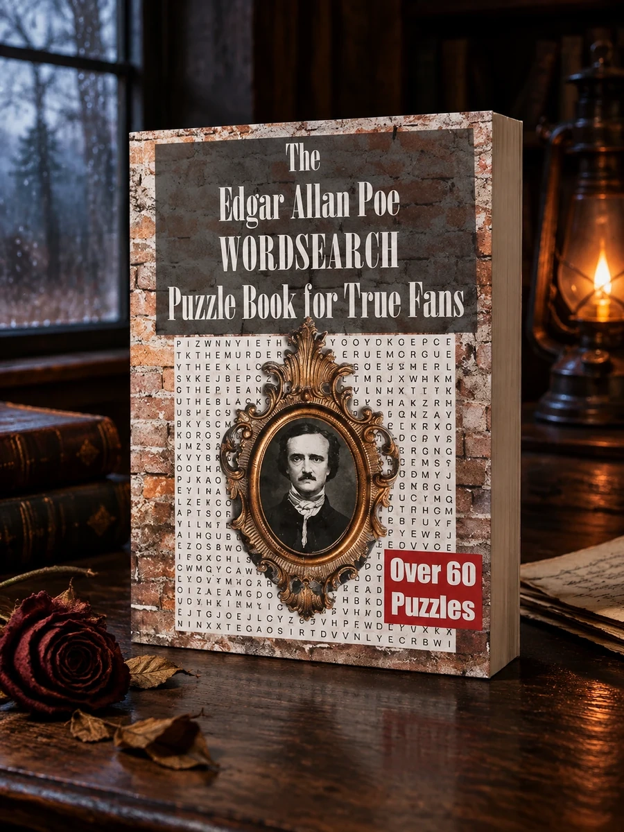 The Edgar Allan Poe WORDSEARCH Puzzle Book for True Fans