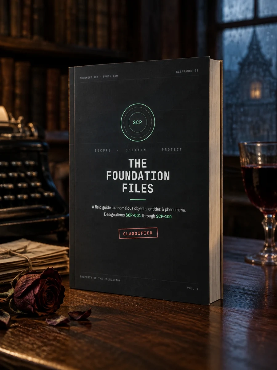 The Foundation Files - An Illustrated Field Guide to Anomalies SCP-001 to SCP-100: Secure - Contain - Protect - The First Hundred Files SCP-001 to SCP-100