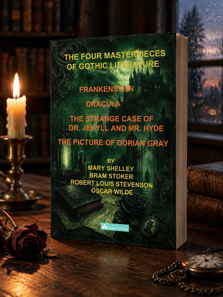 The Four Masterpieces of Gothic Literature: Frankenstein - Dracula - The Strange Case of Dr. Jekyll and Mr. Hyde - The Picture of Dorian Gray