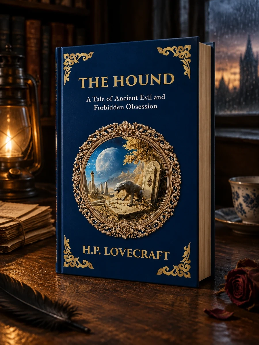 The Hound: A Haunting Lovecraftian Horror Tale - Forbidden Relics and Supernatural Terror