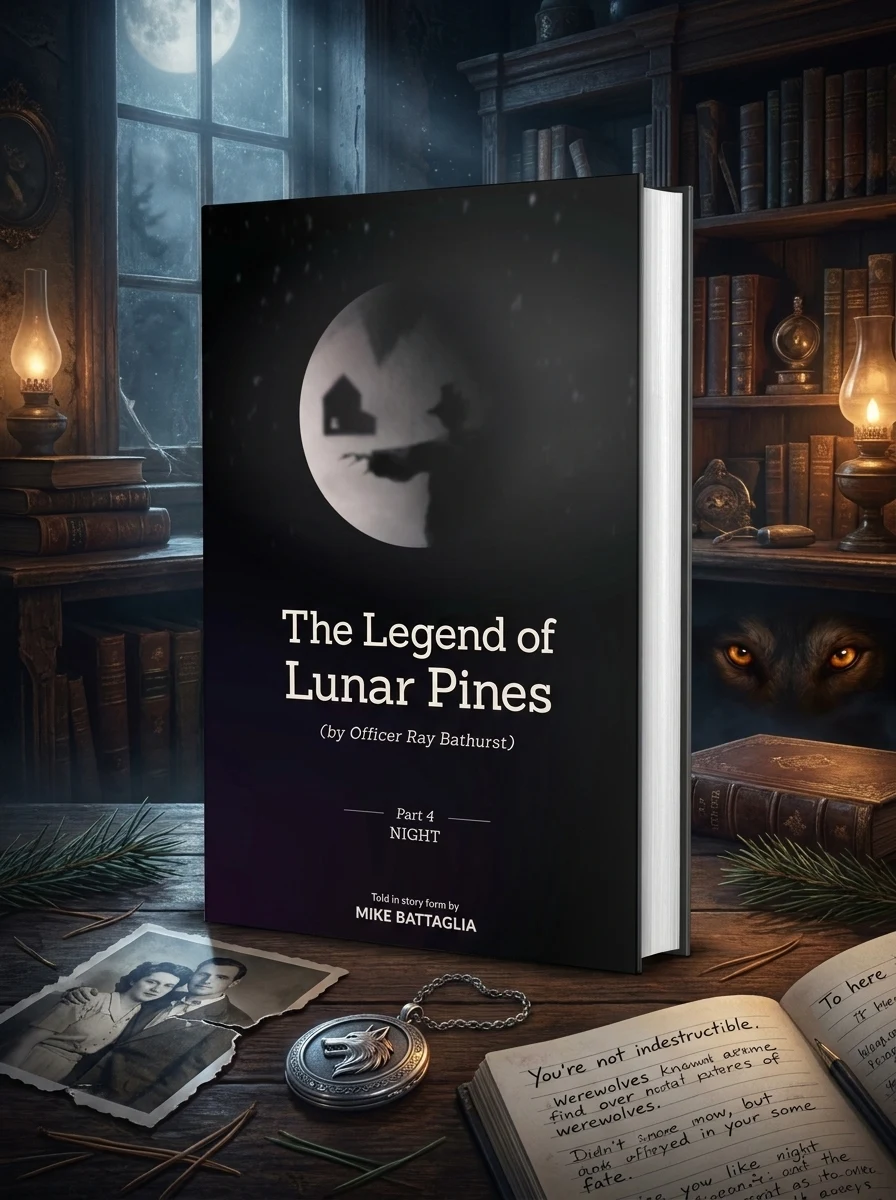 The Legend of Lunar Pines (by Officer Ray Bathurst): Part IV - Night