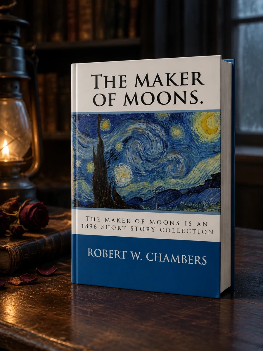 The maker of moons. By: Robert W. Chambers, and By: Walt Whitman: The Maker of Moons is an 1896 short story collection by Robert W. Chambers w