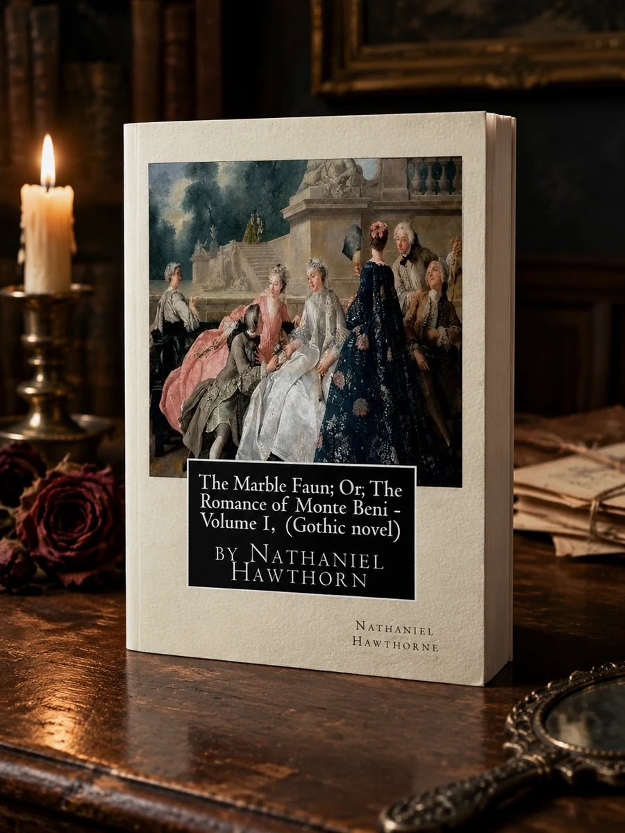 The Marble Faun; Or, The Romance of Monte Beni - Volume 1, by Nathaniel Hawthorn: Gothic novel