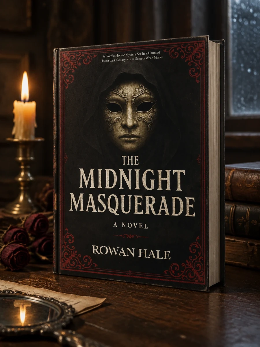 The Midnight Masquerade A Gothic Horror Mystery Set in a Haunted House dark fantacy where Secrets Wear Masks: Behind every mask is a secret. And some secr