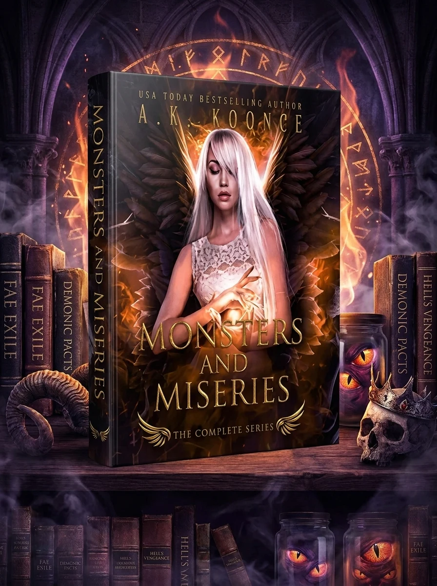 The Monsters and Miseries Series Boxset: A Forbidden Fated Mates Series