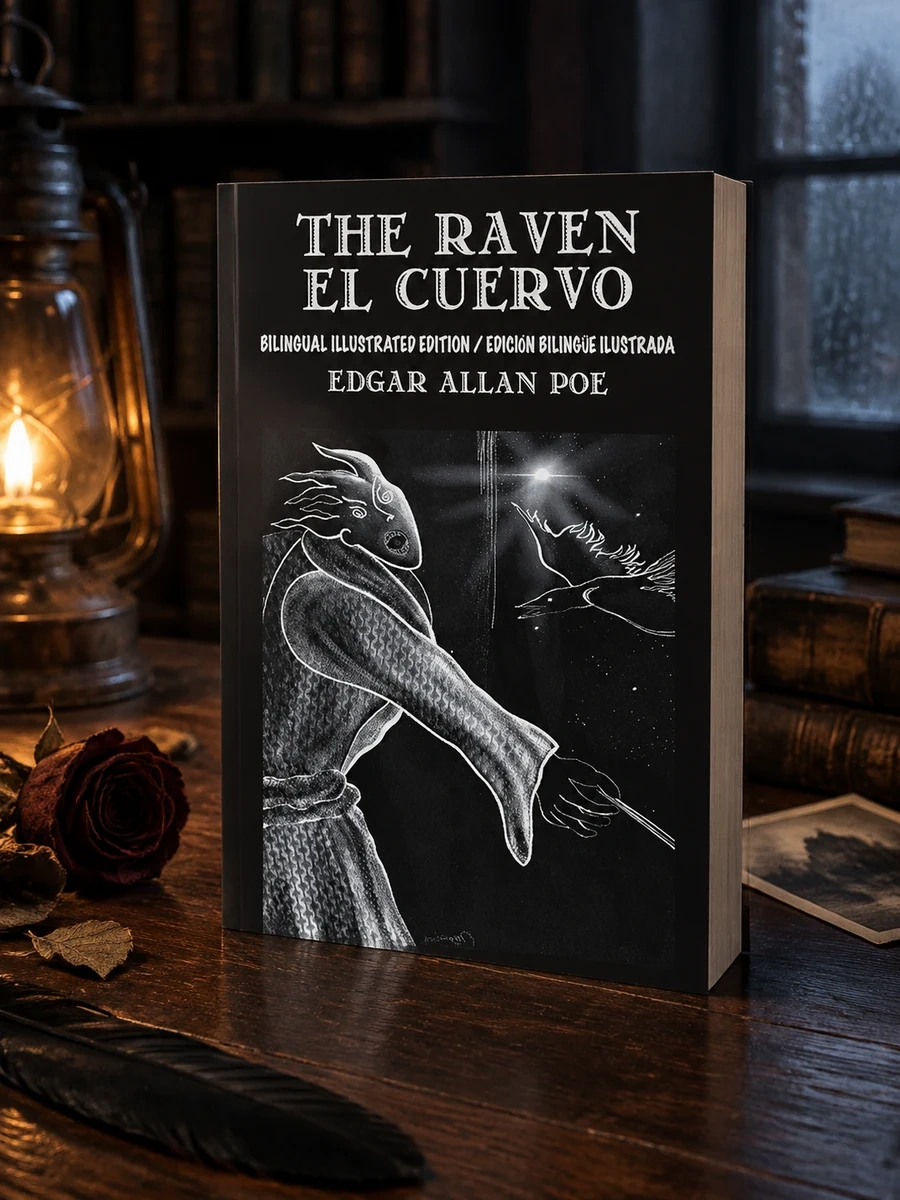 The Raven / El Cuervo - Bilingual Edition: English & Spanish Edition: New illustrated edition / Nueva edicion bilingue ilustrada en Espanol e Ingles